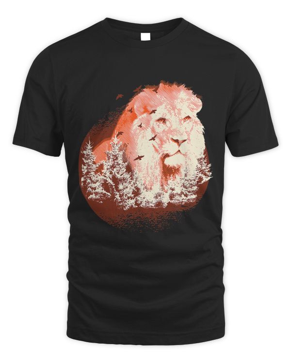 Lion Pet Forest Nature Animal Graphic