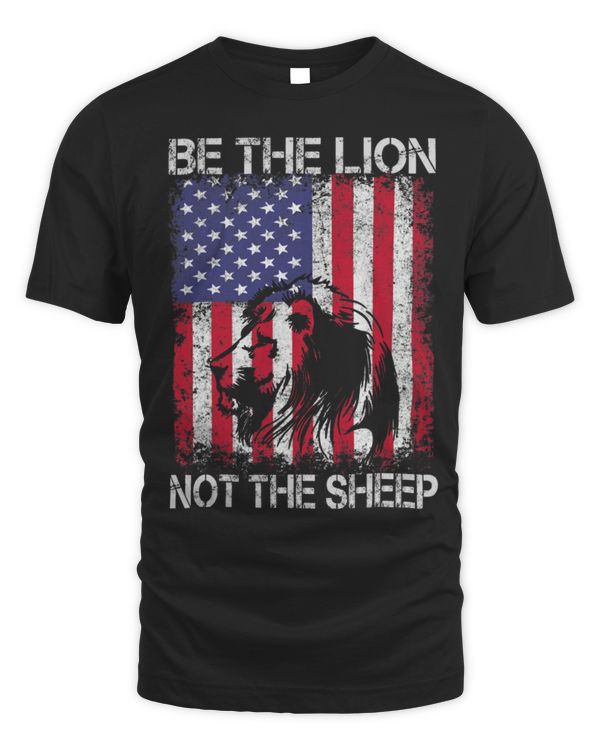 Lion Pet Be The Lion Not The Sheep Patriotic Lion American Patriot 22
