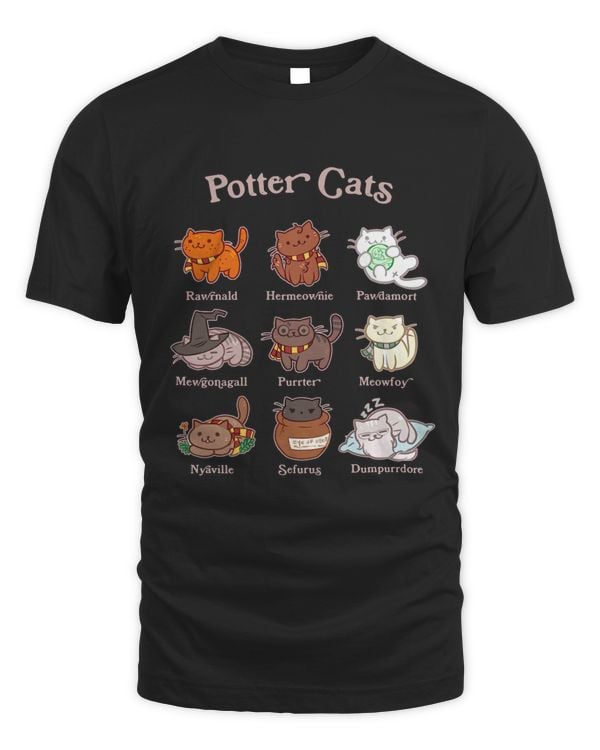 Potter Cats - Shirt