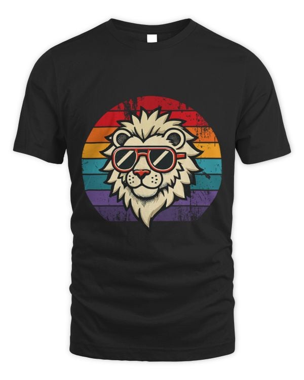 Lion Pet in Sunglasses Men Women Kids Novelty Funny Lion