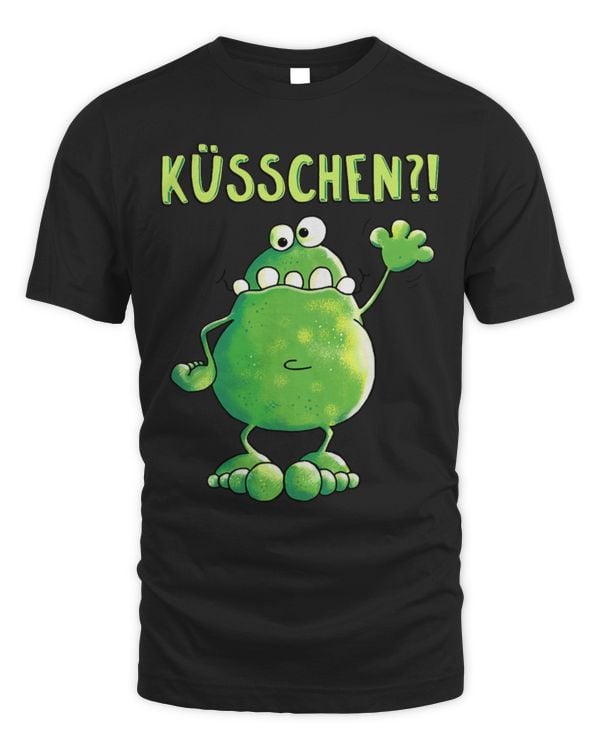 Frog Pet Kiss Frog I Fun Sayings Frog Motif I Funny Animal Comic
