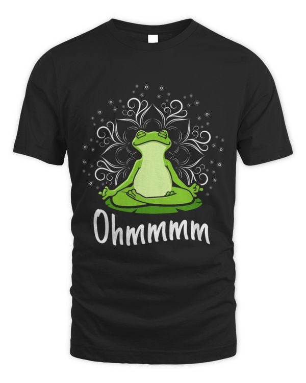 Frog Pet Ohm Frog Instructor Yoga Lover meditating Workout spiritual 4