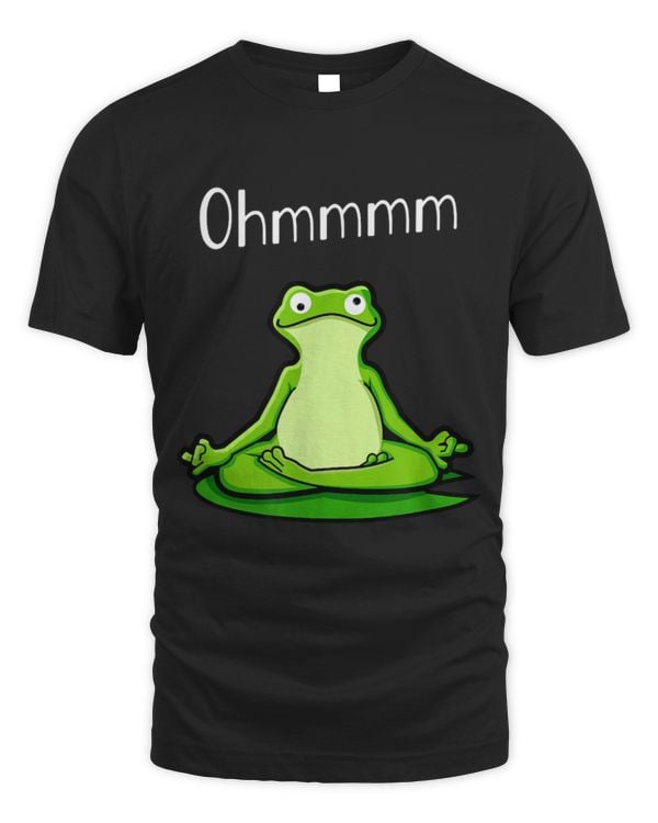 Frog Pet Ohm Frog Instructor Yoga Lover meditating Workout spiritual
