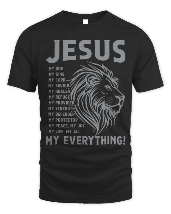 Lion Pet Jesus Is My God King Lord Savior Protector Lion Christian 8