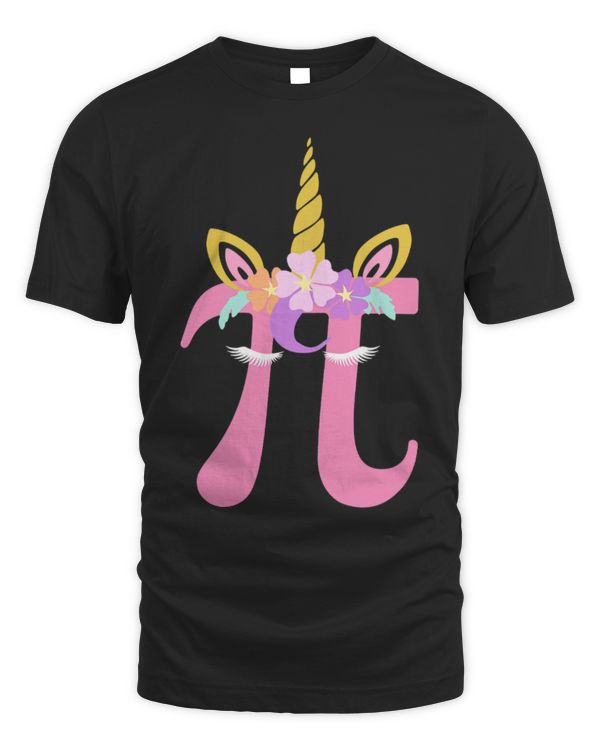 Unicorn Pet Pi Day Symbol Funny Math Nerd Happy Pi Day