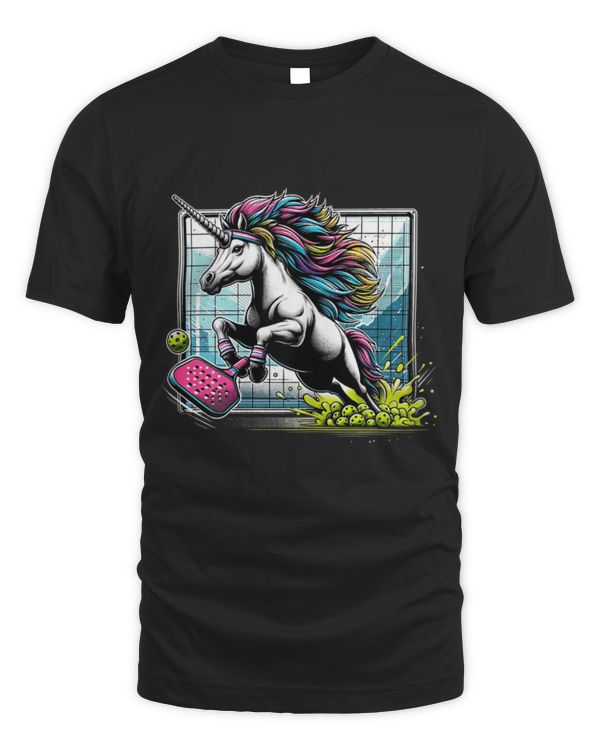Unicorn Pet Pickleball Enthusiast Unicorn Lover Paddle Sport