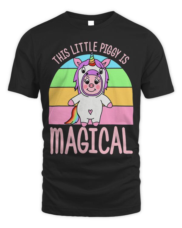 Unicorn Pet Pig Dressed as Unicorn Magical Women and Girls Novelty