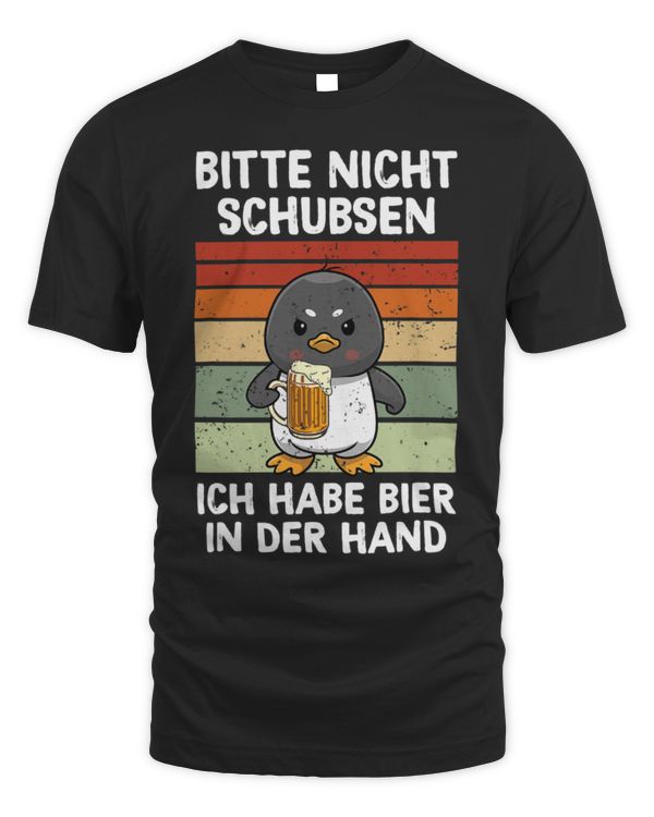 Penguin Pet Bitte Nicht Schubsen Ich Habe Bier In Der Hand Penguin Sauf
