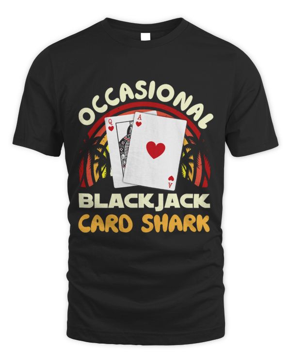 Shark Pet Blackjack OCCASIONAL BLACK JACK CARD SHARK Gambling