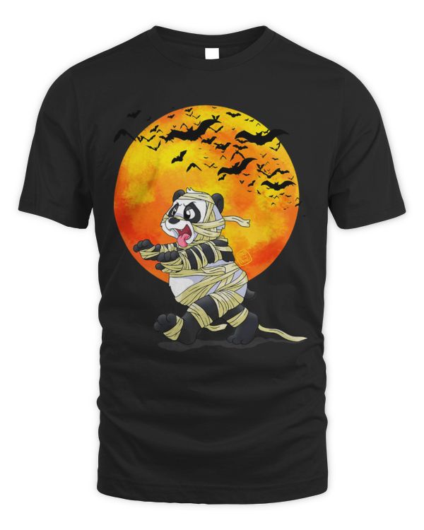 Panda Pet Mummy Panda Halloween Girl Boy Costume