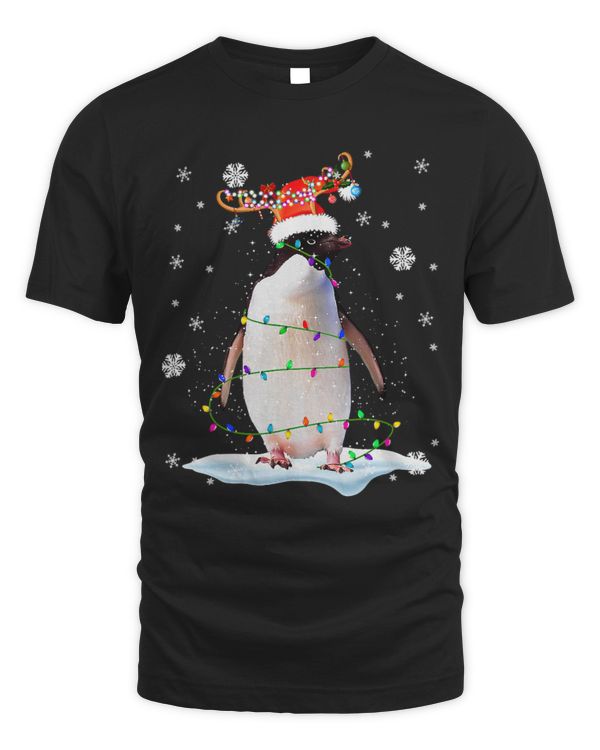 Penguin Pet Xmas Lights Merry Xmas Christmas Penguin Lover