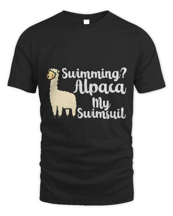 Llama Pet Swimming Alpaca My Swimsuit Cute Alpacas Swimmer Swim Lover 21