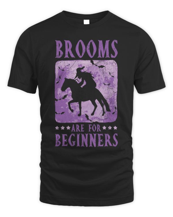 Horse Pet Womens Brooms Are For Beginners Horse Witch