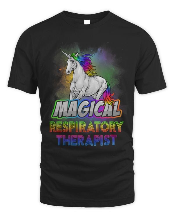 Magical Respiratory Therapist Therapy Unicorn RRT Medical T-Shirt