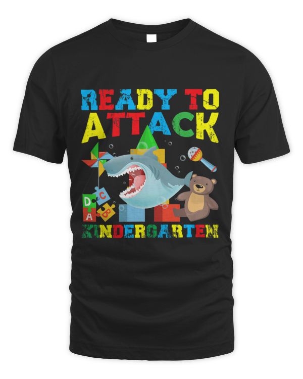 Shark Pet Ready To Attack Kindergarten Shark Back To School