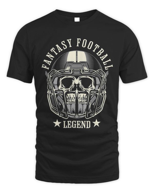 Fantasy Football Legend Skull for Fantasy Football Player