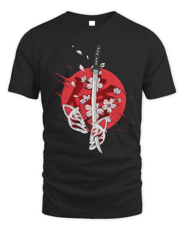 Ancient Japanese Cherry Blossom Samurai Katana Sword