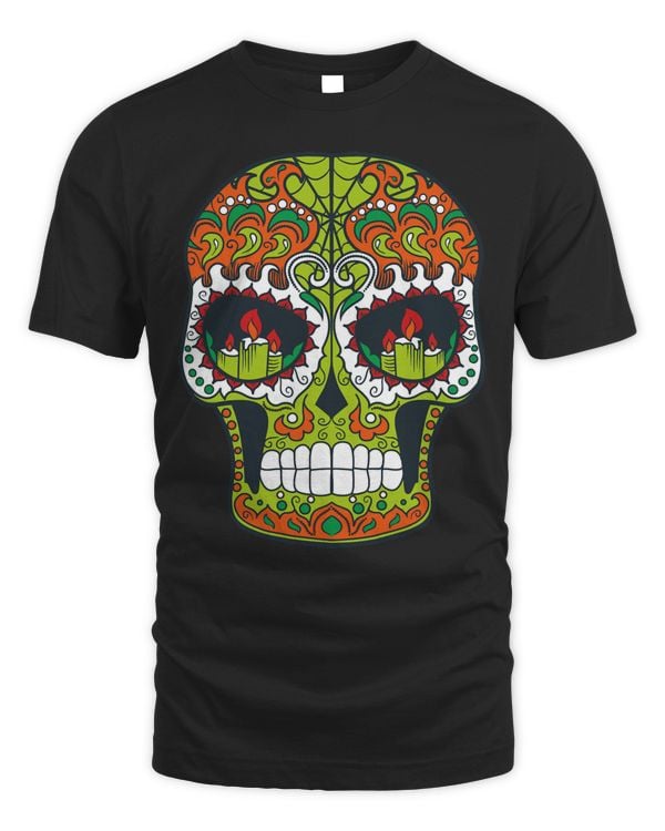 Skull Lover Skeleton Sugar skull candle Skulls
