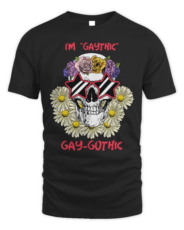 LGBT Pride Rainbow Im Gaythic Gay Gothic635 Gay LGBTQ