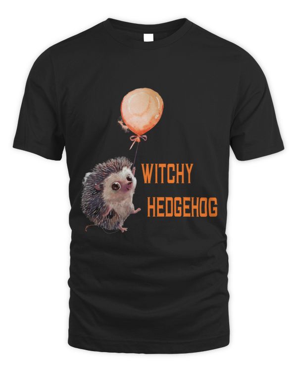 Witchy Hedgehog_ Halloween Fairycore Style Gift