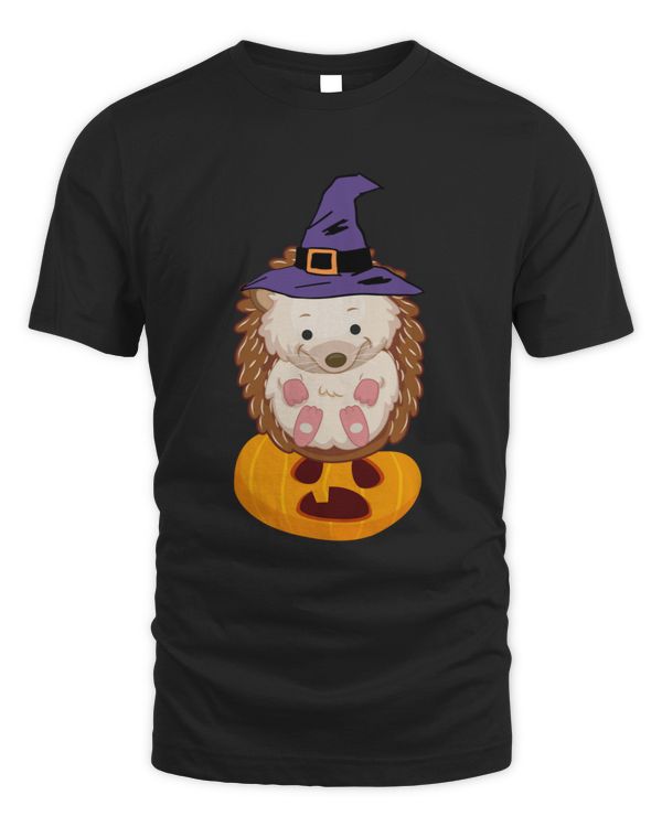 Cute Witchy hedgehog, Halloween Witchy hedgehog