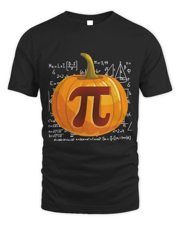Pumpkin Pie Math Shirt Funny Halloween Thanksgiving Pi Day