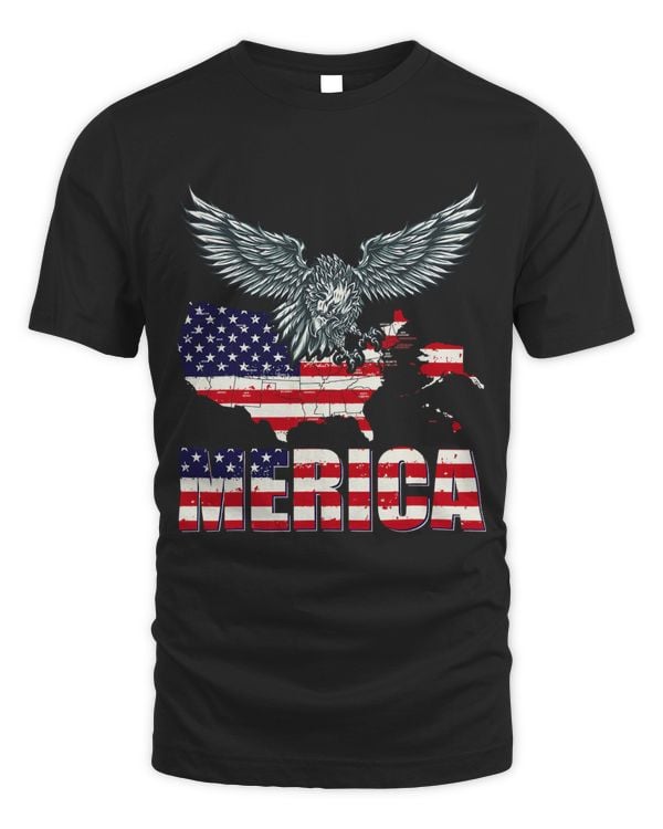 Eagle Mullet 4th Of July USA Flag Patriotic Veteran 137