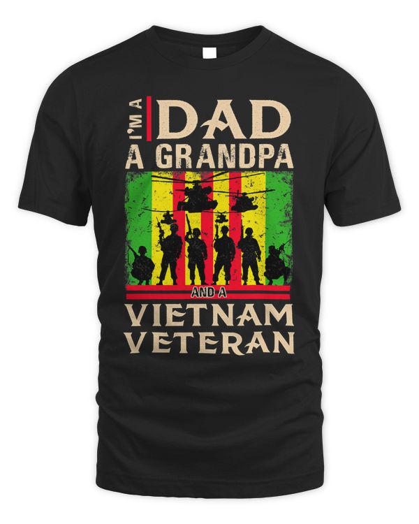 Dad Grandpa Vietnam Veteran Shirts veteran fathers Day 230