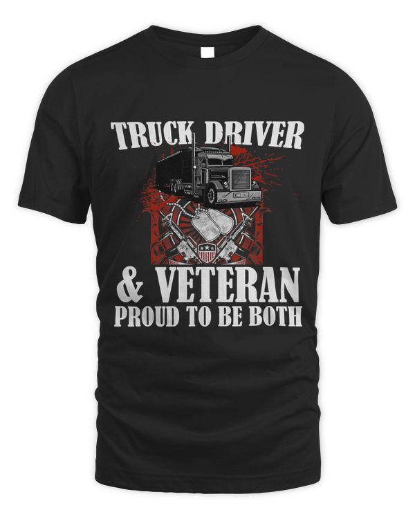 Truck Driver and Veteran, Proud to be both, Trucker 309