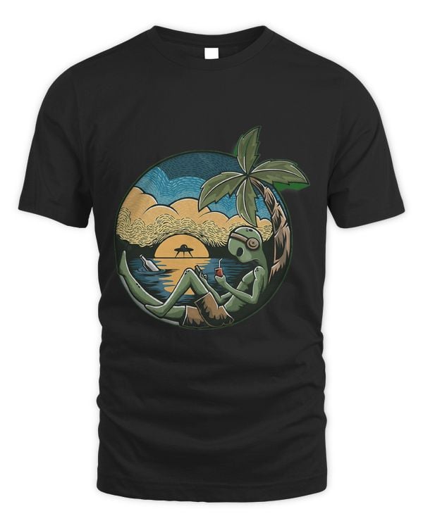 An astronaut Space man alien aliens belive cool circle tree