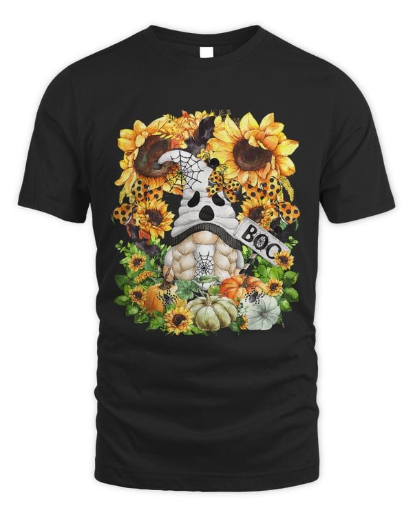 Cute Gnome In Boo Ghost Costume For Women Happy Fall Yall108