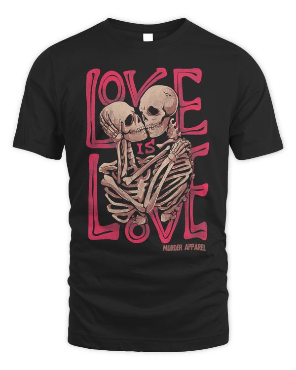 Love Is Love Skeleton Gay Pride LGBTQ60