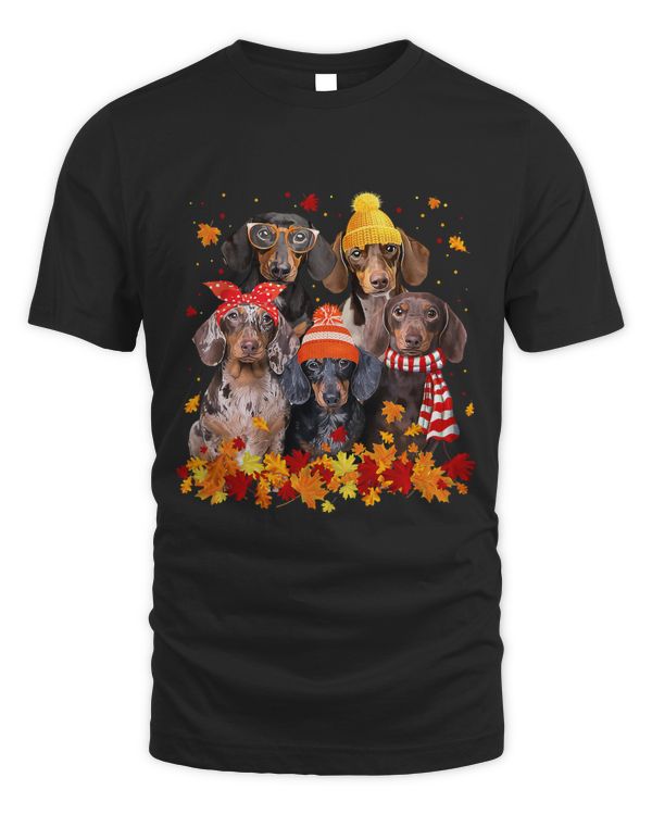 Its Fall Yall Dachshund Dog Lovers Thanksgiving Christmas161