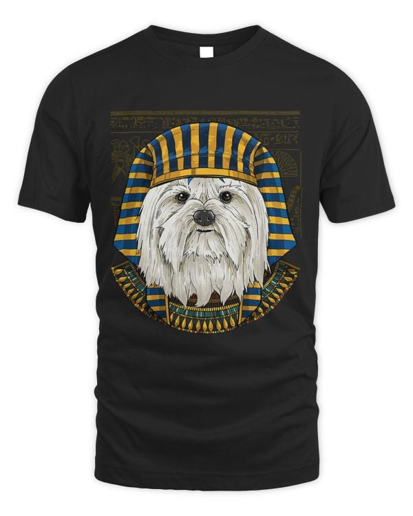 Maltese Egyptian Pharaoh Historian Archaeologist Dog 128