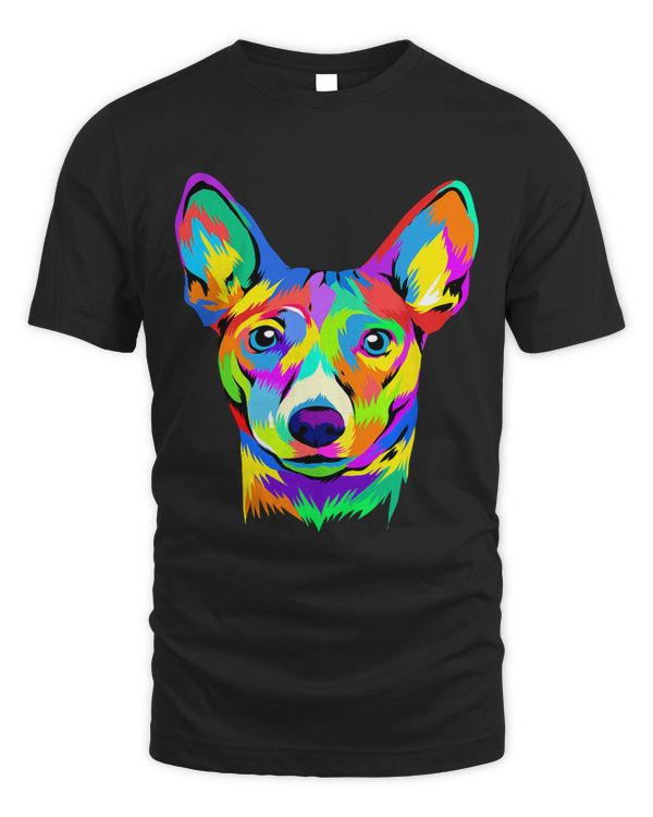 Pop Art Basenji Lover Keeper Enthusiasts Owner Dog Breed 215