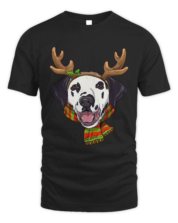 Dalmatian Dog Christmas Santa Clause Reindeer Xmas Dog Lover226