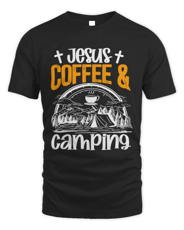 Jesus Coffee And Camping Nature Camper Stargazing310