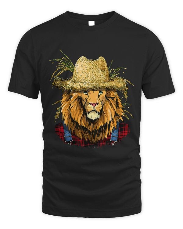Lion Farmer Farming Agriculture Rancher Wild Animal Lover 112