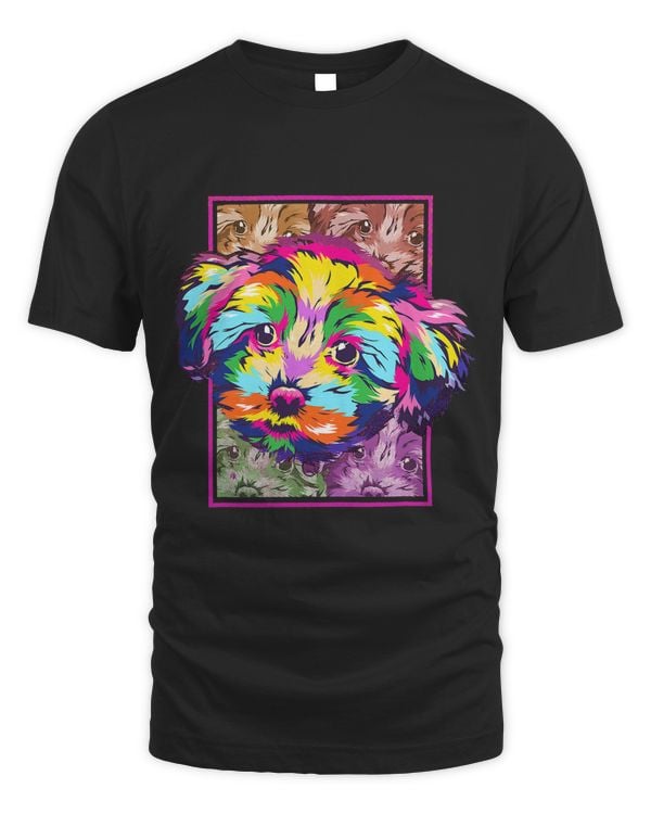 Cute Maltipoo Dog Lover Pop Art Maltipoo Dog Owner 298