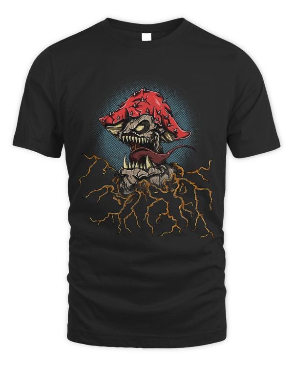 Goth Evil Punk Monster Mushroom 87