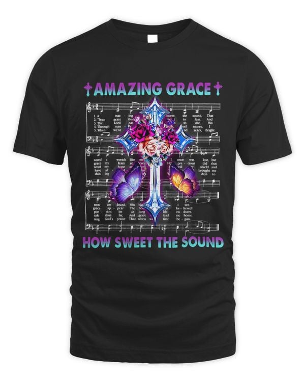 How Sweet The Sound Sheet Music With The Cross274