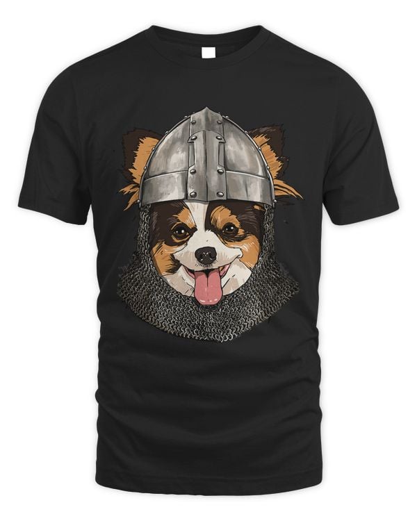 Medieval Papillon Knight Warrior Dog Lover 9