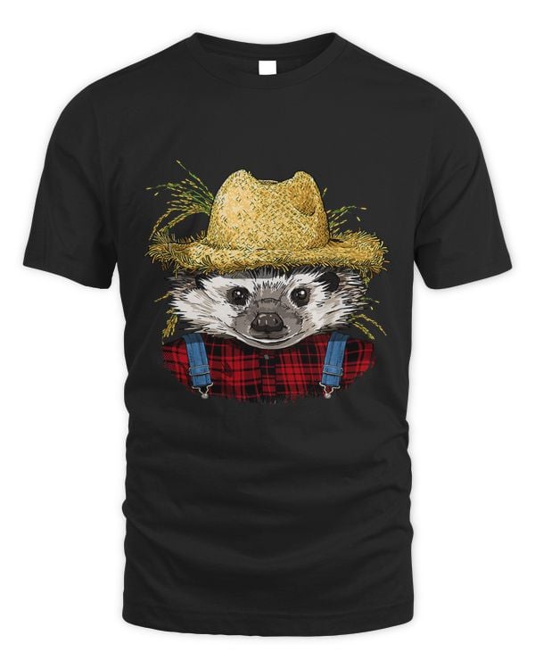 Hedgehog Farmer Farming Agriculture Rancher Animal Lover 139