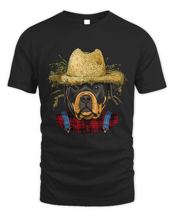 Rottweiler Farmer Farming Agriculture Rancher Pet Dog Lover 65