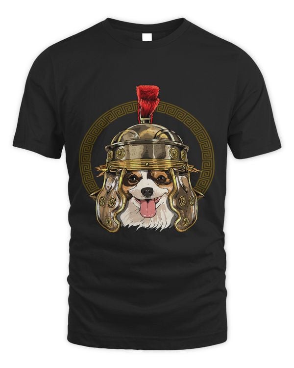 Papillon in Roman Helmet Centurion Legionnaire Dog Lover 249