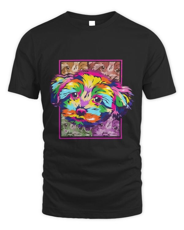 Cute Maltipoo Dog Lover Pop Art Maltipoo Dog Owner 298
