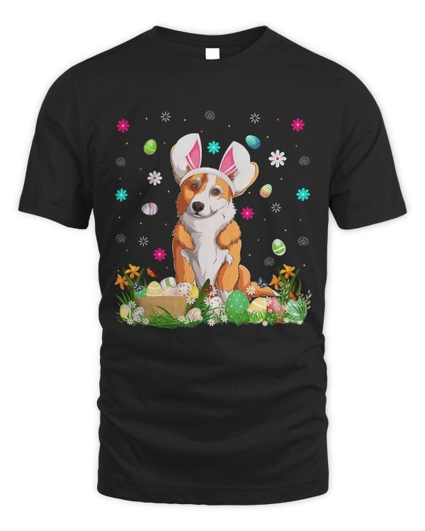 Corgi Dog Easter Egg Lover Funny Corgi Dog Easter Sunday