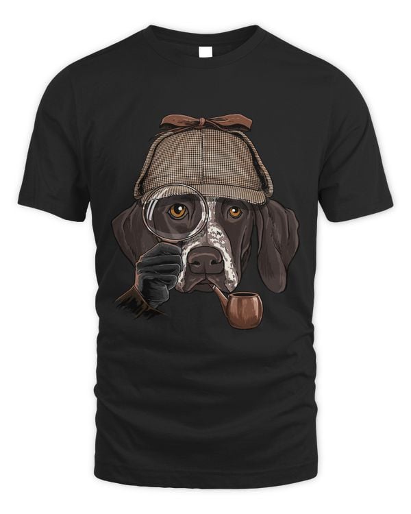 German Shorthaired Pointer Detective Dog Lover 152