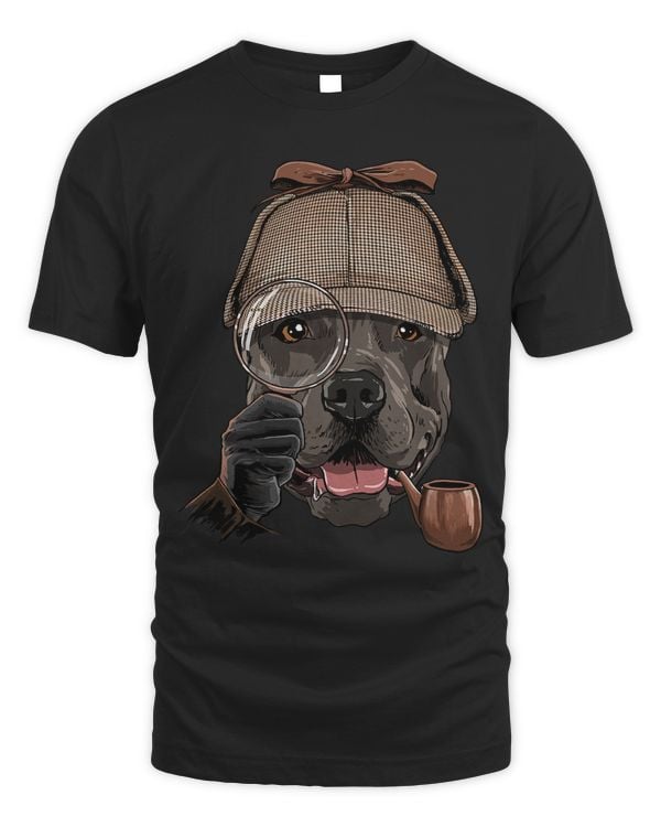 Pit Bull Detective Pit Bull Dog Lover 144