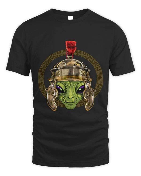 Alien in Roman Helmet Centurion Legionnaire Alien Lover 233